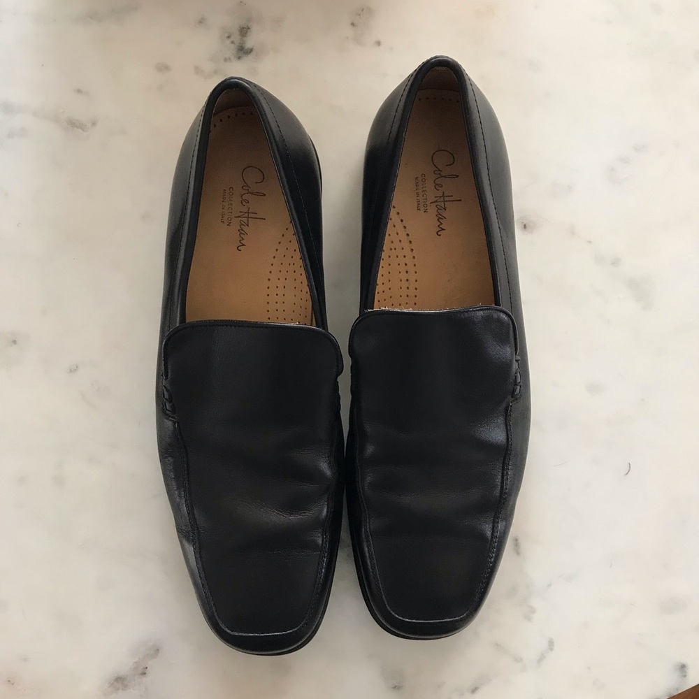 Cole Haan Loafers - Black Leather